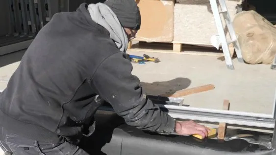 Préparation de l’emplacement de la porte