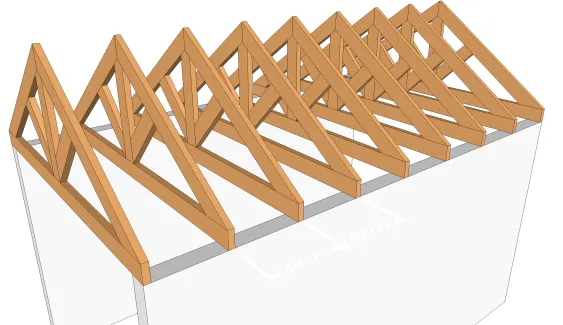 L’entraxe des fermes