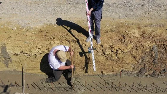 Vérification de l’épaisseur du béton