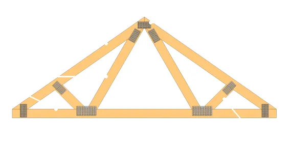 Anatomie (ferme en W)