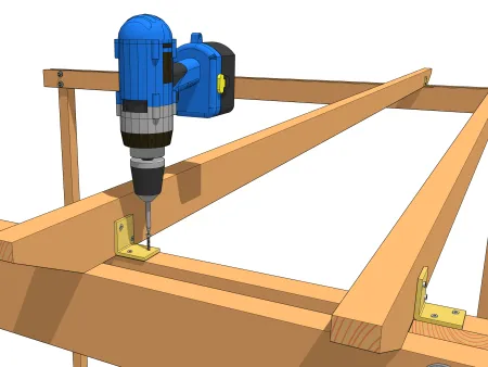 Les types de fixation pour chevron