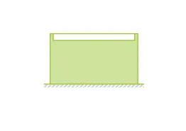 Toiture terrasse avec acrotères