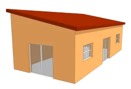 La toiture monopente