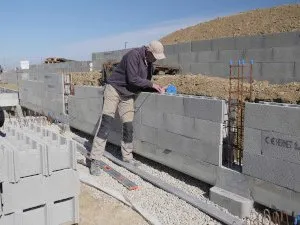 Le mur de soubassement