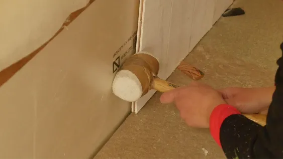 Etape 7 : ajustage de la jointure