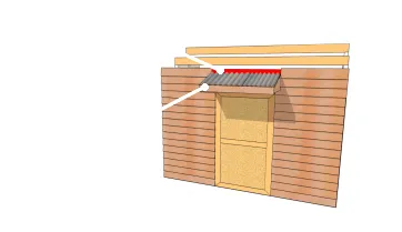 Construire un larmier