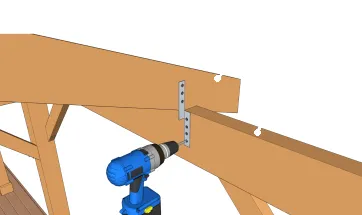 La patte de solivage