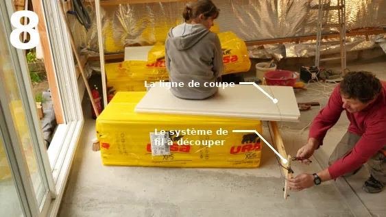 Réalisation des coupes