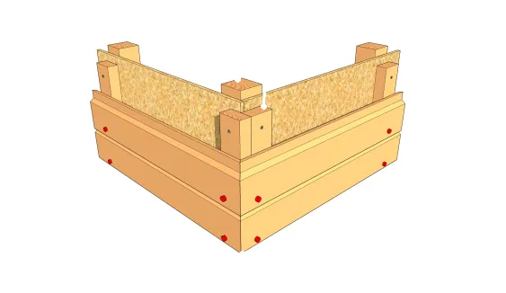 Avec coupes d’onglet