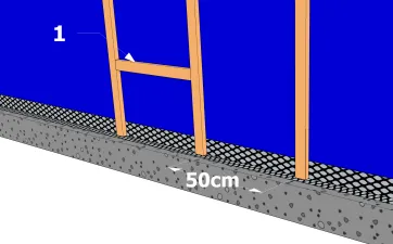 Installation des autre tasseaux