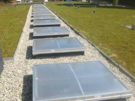 Les ouvertures pour une toiture-terrasse