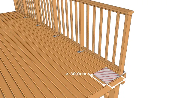 Zone de stationnement normal