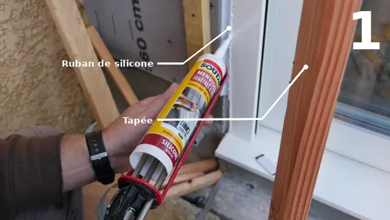 Silicone derrière la tapée