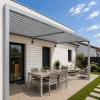 Lame XL aluminium 29mm, longueur 2m35, RAL9006 structuré GRIS ALUMINIUM - Réf. SND-L-A-27-235-9006
