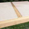 Lame XL aluminium 29mm, longueur 2m, YAZD structuré BEIGE SABLE - Réf. SND-L-A-27-200-YAZD