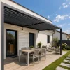 Lame XL aluminium 29mm, longueur 3m, RAL7016 structuré gris ANTHRACITE - Réf. SND-L-A-27-300-7016