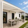 Lame XL aluminium 29mm, longueur 3m, RAL9010 structuré BLANC - Réf. SND-L-A-27-300-9010