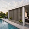 Lame XL aluminium 29mm, longueur 3m, RAL7006 structuré GRIS BEIGE - Réf. SND-L-A-27-300-7006