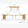 Le plan de votre PERGOLA sur mesure - Réf. pergola-prest-plans