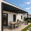 Lame XL aluminium 29mm, longueur 2.35m, RAL9005 structuré NOIR MAT - Réf. SND-L-A-27-235-9005