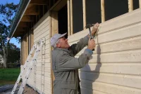 Vignette de la rubrique : Pose du bardage en bois