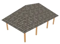 Vignette de la rubrique : La toiture à arêtes