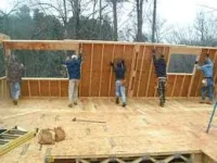 Vignette de la rubrique : Le montage des murs