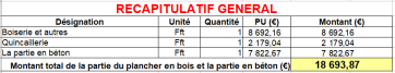 2 pieds - section jusqu