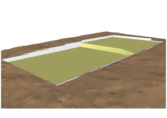 La modélisation en 3D du mur