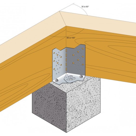 Equerre réglable